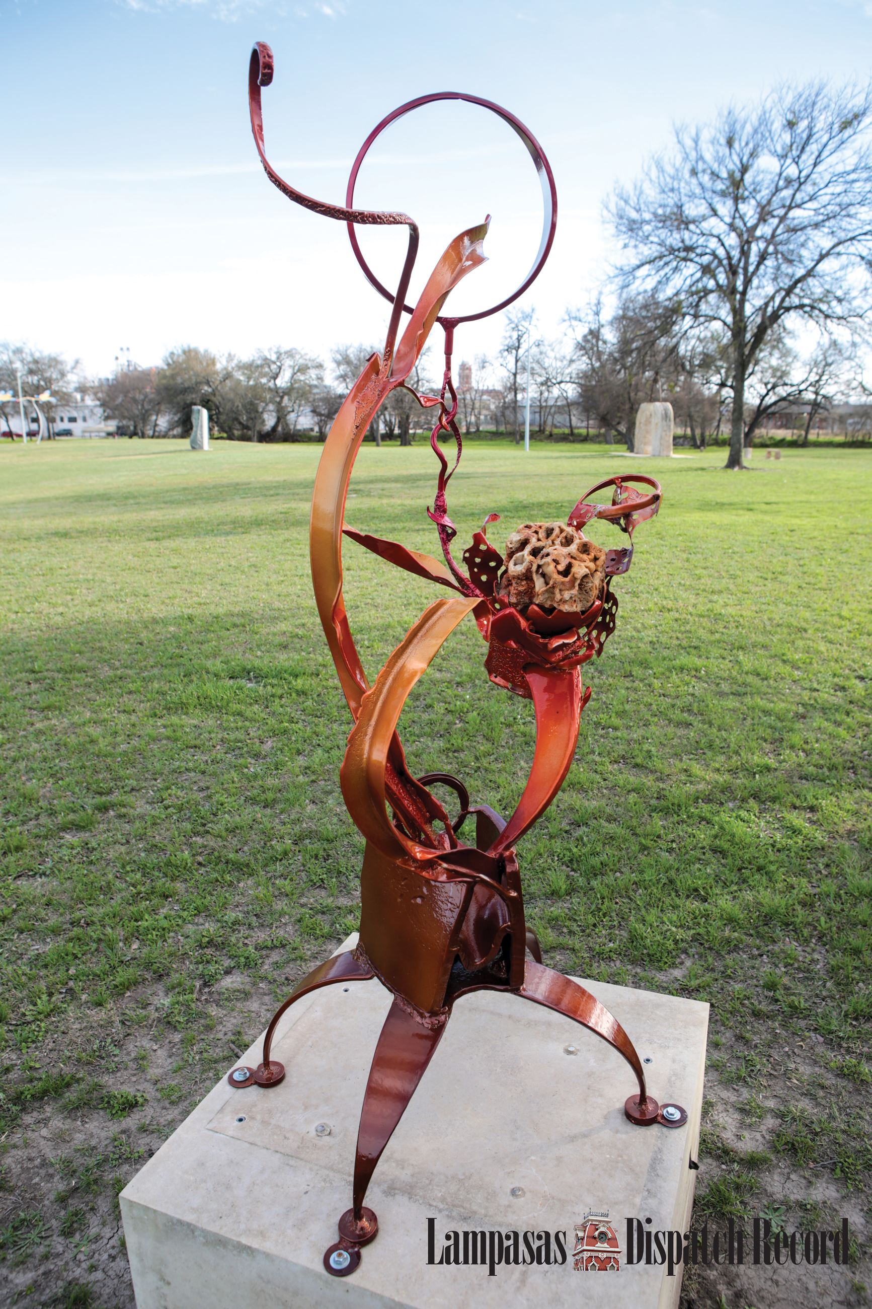 Sweet Potato Moon Art Sculpture