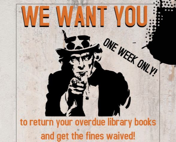 Library Books Amnesty Week