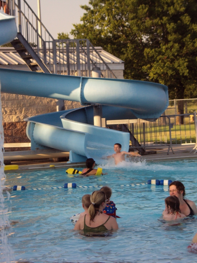 Children at Swimming Pool